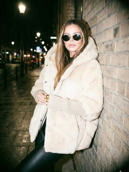 MATHILDE — Doudoune Matelassée Oversize à Capuche