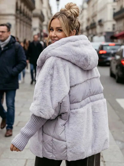 MATHILDE — Doudoune Matelassée Oversize à Capuche
