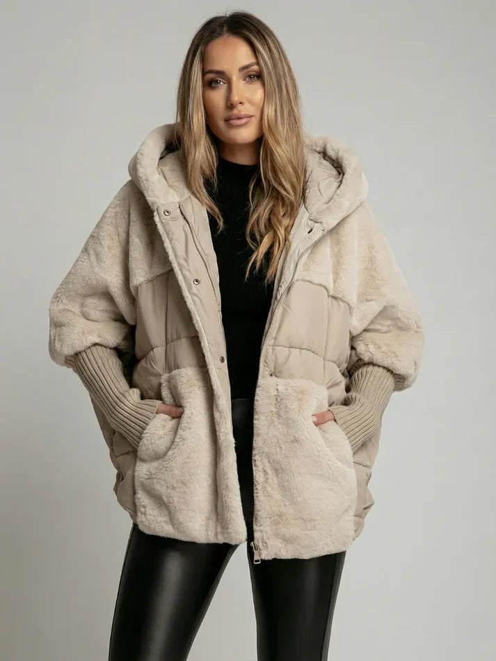 MATHILDE — Doudoune Matelassée Oversize à Capuche