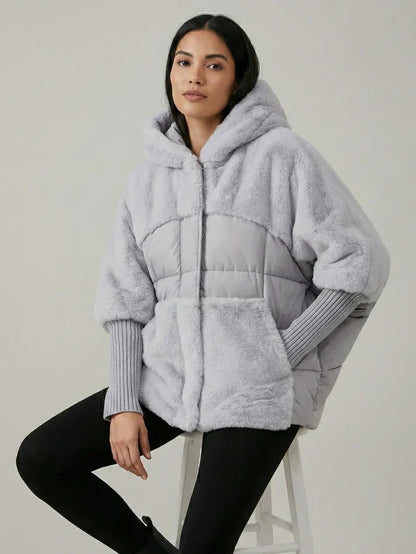 MATHILDE — Doudoune Matelassée Oversize à Capuche